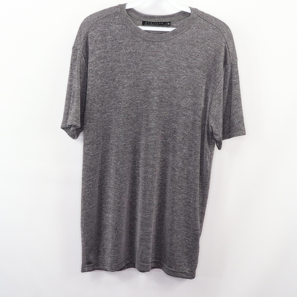 90s Positano Mens Small Sheer Disco Stretch Shirt